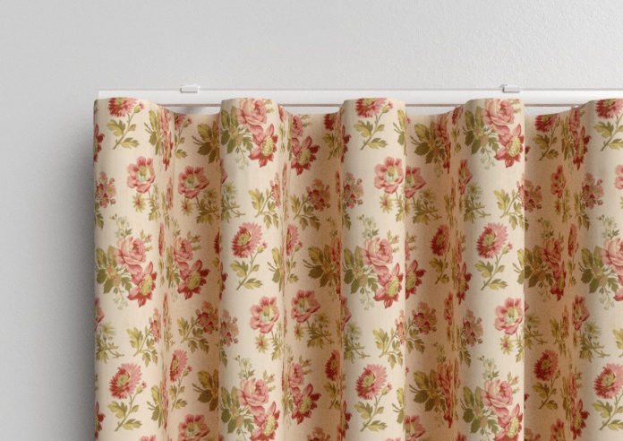 Shabby Chic by Rachel Ashwell Eloise, Vintage Pink - Made to Measure Curtains - Image 13